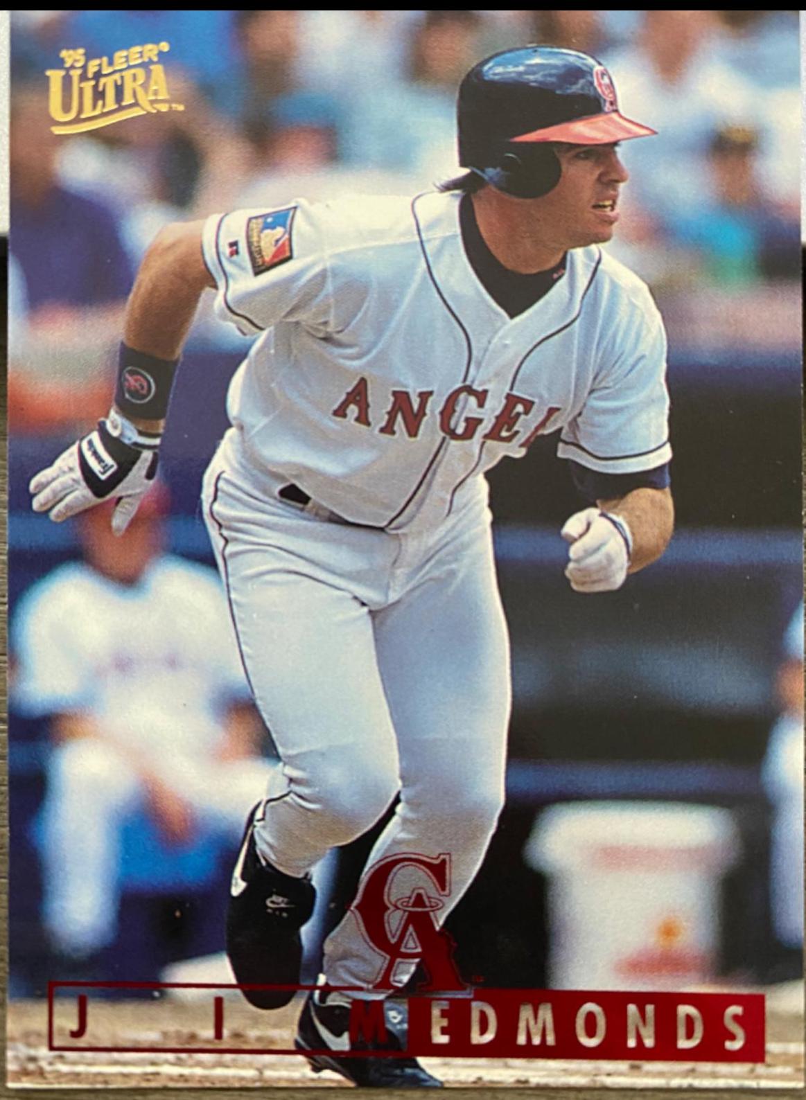 Jim Edmonds #21 Baseball Cards 1995 Ultra