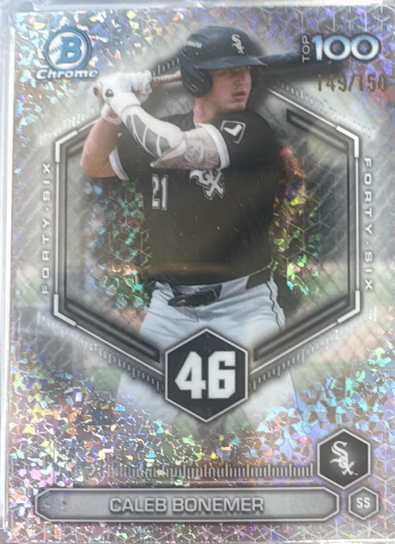 Caleb Bonemer #BTP-46 2026 Bowman Baseball Bowman Scouts Top 100
