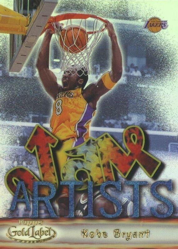 Kobe Bryant #JA8 Basketball Cards 2000 Topps Gold Label Jam Artists