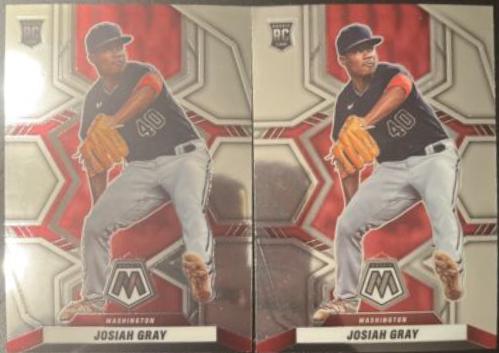 Josiah Gray #255 Baseball Cards 2022 Panini Mosaic