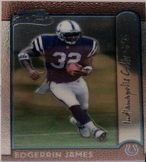 Edgerrin James #161 1999 Bowman Chrome Football