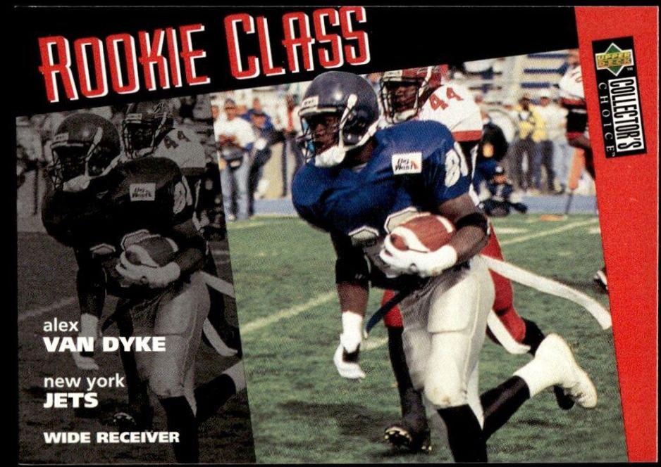 Alex Van Dyke #21 Football Cards 1996 Collector's Choice