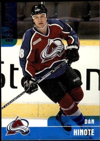 Dan Hinote #337 Hockey Cards 1999 Be a Player Memorabilia