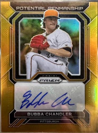 Bubba Chandler [Gold] #PP-BC
