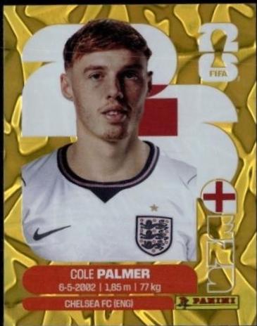 Cole Palmer [Gold Flood Crumple] #ENG12 Prices | 2026 Panini FIFA
