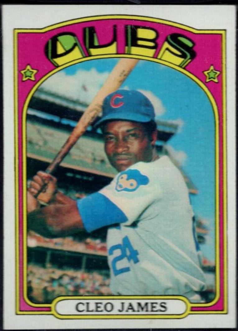 1972 Cleo James [Yellow Under C And S] #117