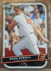 Boog Powell #13 Baseball Cards 2005 Upper Deck Classics Prices