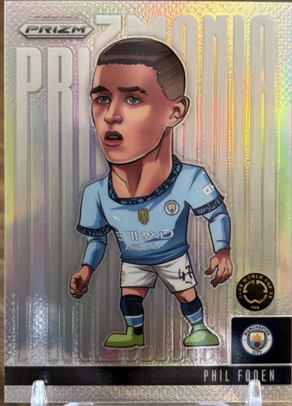 Phil Foden #6 2025 Panini Prizm FIFA Club World Cup Prizmania