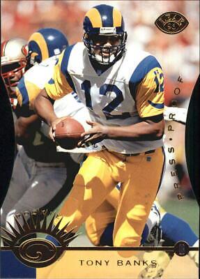 Tony Banks #176 Football Cards 1996 Leaf