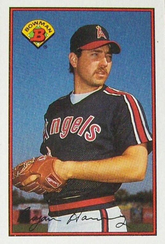 Bryan Harvey #40 Baseball Cards 1989 Bowman