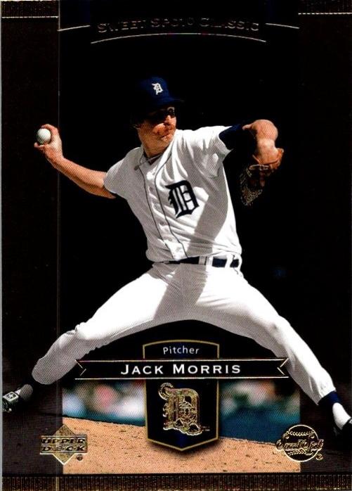 Jack Morris #39 2003 Upper Deck Sweet Spot Classic Baseball