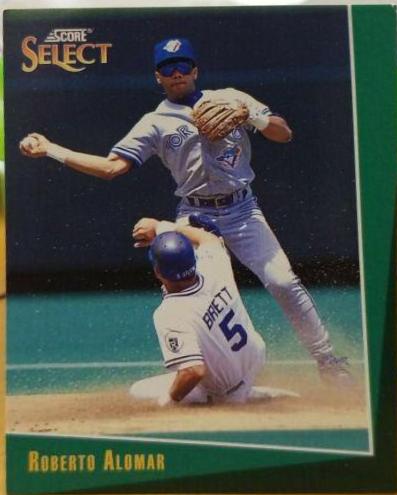 Roberto Alomar #8 Baseball Cards 1993 Score Select