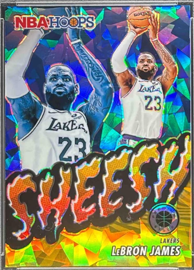 LeBron James [Gold Ice Prizm] #17