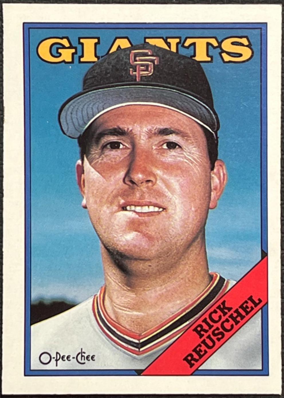Rick Reuschel #278 1988 O-Pee-Chee Baseball