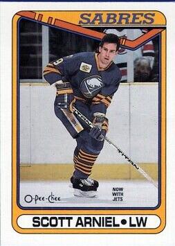 Scott Arniel #324 Hockey Cards 1990 O-Pee-Chee