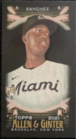 Jesus Sanchez #287 2021 Topps Allen & Ginter Baseball