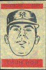 Ron Hunt Baseball Cards 1965 Topps Transfers Prices