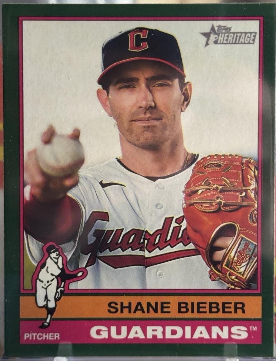Shane Bieber [Green Border] #477