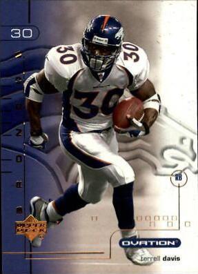 Terrell Davis #28 Football Cards 2001 Upper Deck Ovation