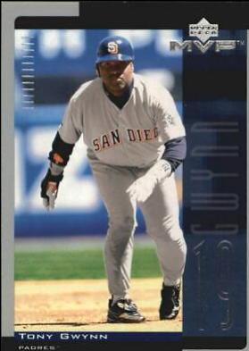 Tony Gwynn #271 Baseball Cards 2001 Upper Deck MVP