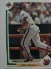 Brian Downing ERR - No position on front #231 Baseball Cards 1991 Upper Deck