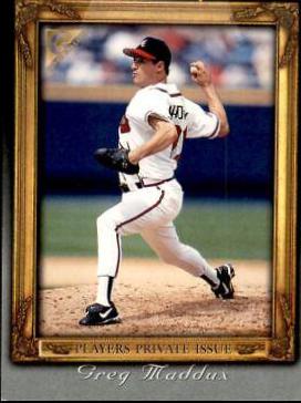Greg Maddux #60 Baseball Cards 1998 Topps Gallery