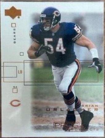 Brian Urlacher #18 Football Cards 2001 Upper Deck Pros & Prospects