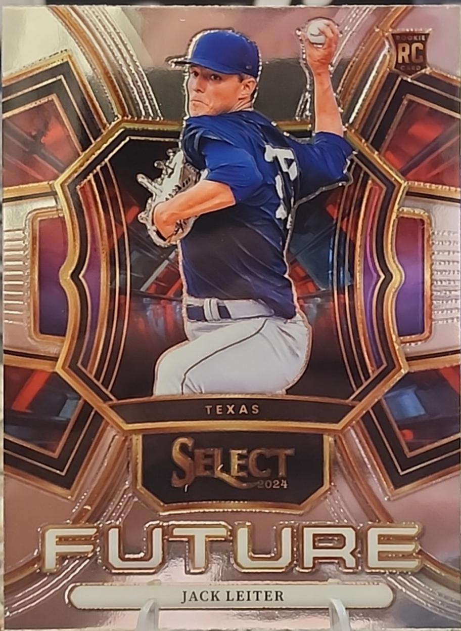 Jack Leiter #23 Baseball Cards 2024 Panini Select Future