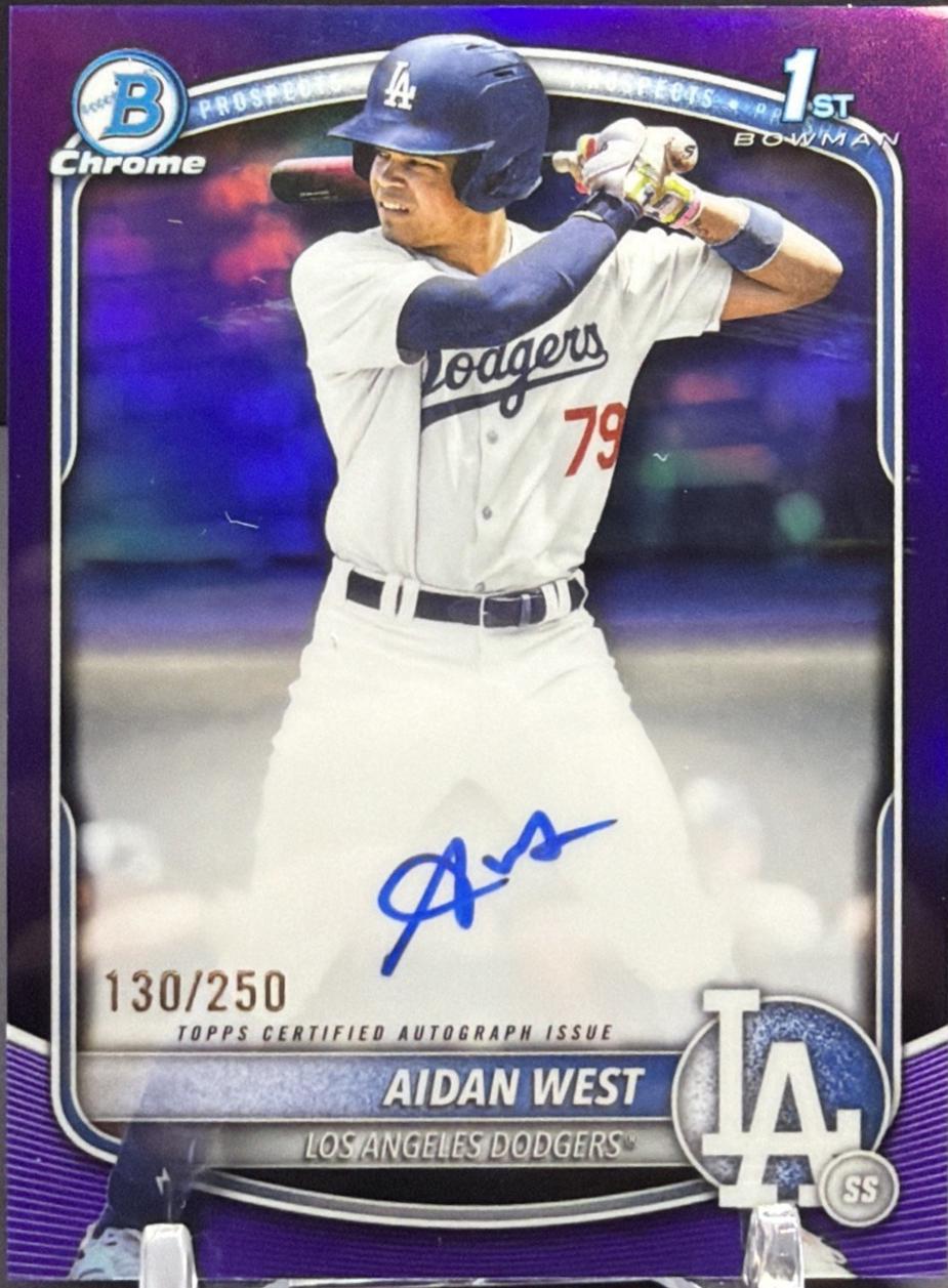 Aidan West [Purple Refractor] #CPA-AWE