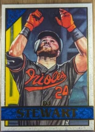 DJ Stewart #28 Baseball Cards 2020 Topps Gallery