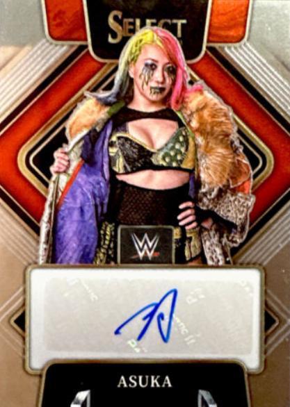 Asuka #SG-ASK Wrestling Cards 2022 Panini Select WWE Signatures