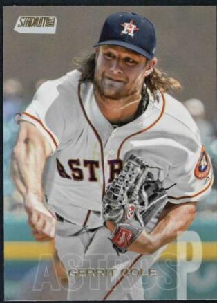 Gerrit Cole #36 Baseball Cards 2018 Stadium Club
