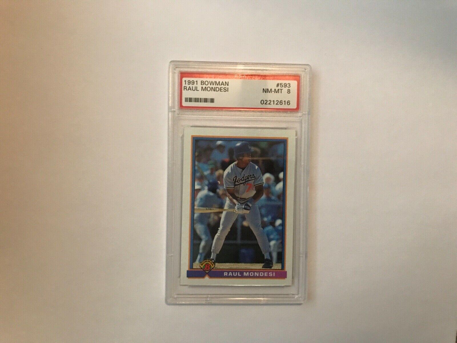 Raul Mondesi #593 Baseball Cards 1991 Bowman