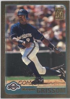 Marquis Grissom #38 Baseball Cards 2001 Topps Gold