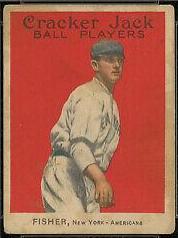 Ray Fisher #102 Baseball Cards 1914 Cracker Jack