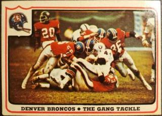 Denver Broncos the Gang Tackle