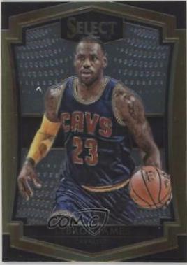 LeBron James #147 Basketball Cards 2015 Panini Select