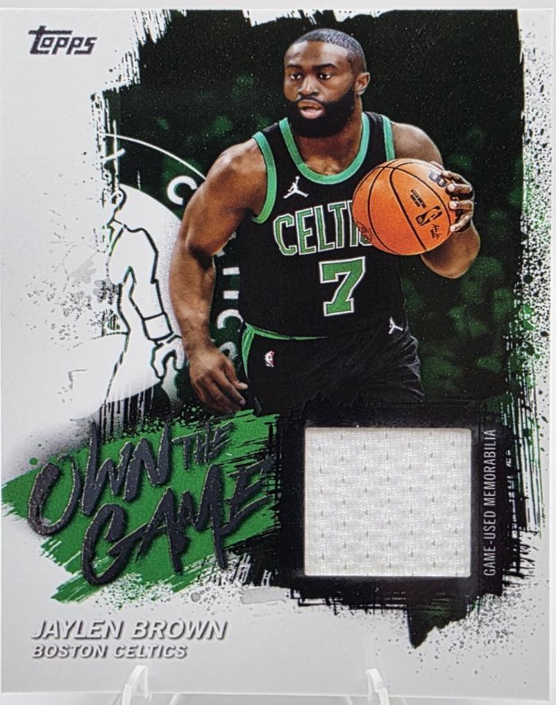 Jaylen Brown #OTGA-JB Prices | 2025 Topps Own the Game