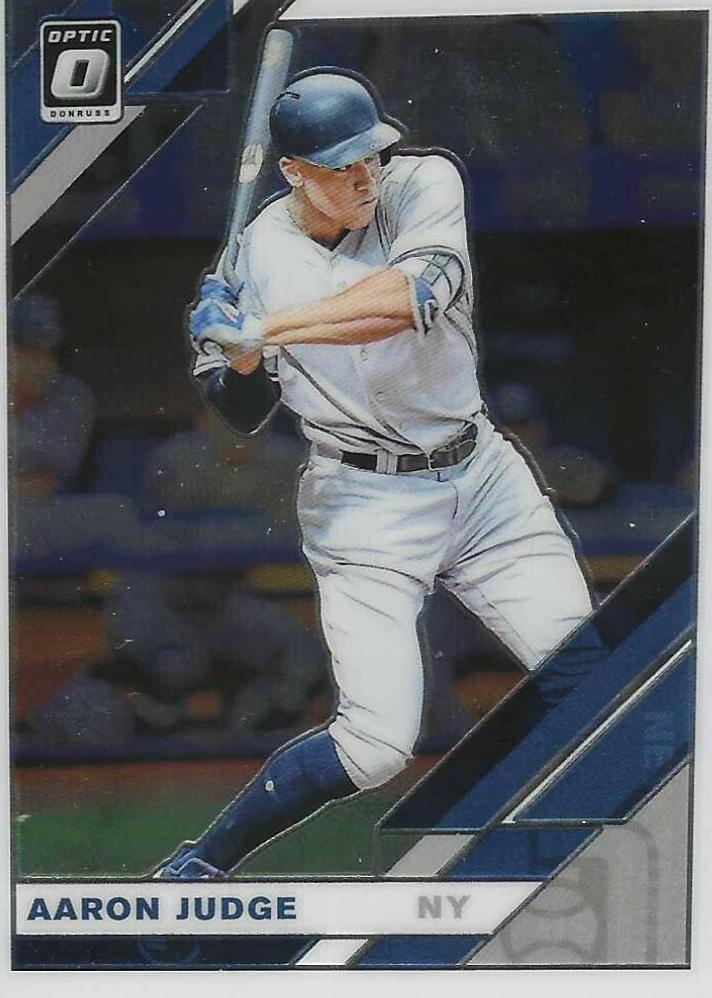 Aaron Judge #121 Baseball Cards 2019 Panini Donruss Optic