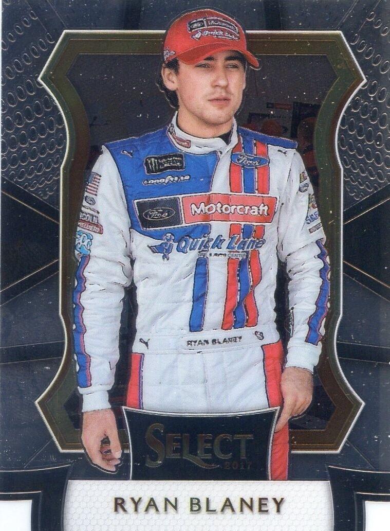 Ryan Blaney #5 Racing Cards 2017 Panini Select Nascar