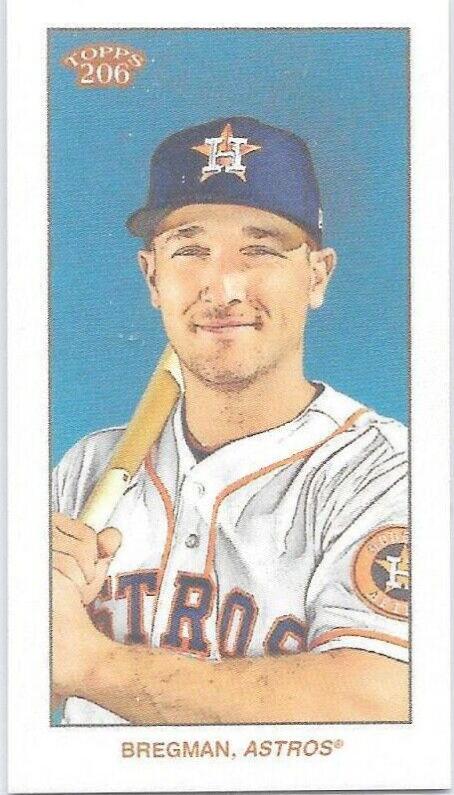 Alex Bregman Baseball Cards 2020 Topps 206