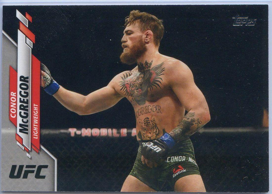 Conor McGregor #34 Ufc Cards 2020 Topps UFC
