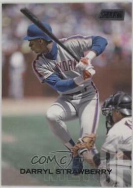 Darryl Strawberry #4 Baseball Cards 2018 Stadium Club
