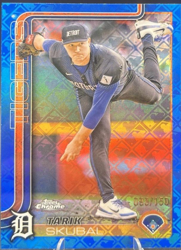 Tarik Skubal [Blue Refractor] #258