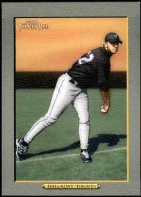 Roy Halladay #32 Baseball Cards 2005 Topps Turkey Red