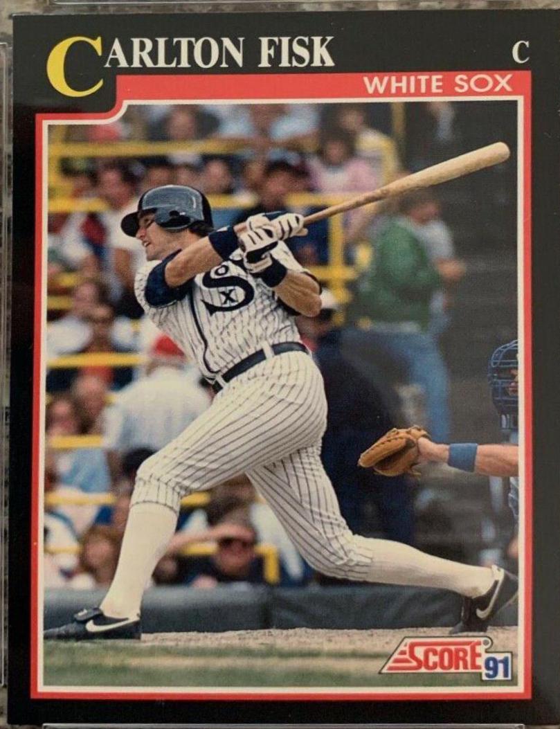 Carlton Fisk #265 Baseball Cards 1991 Score