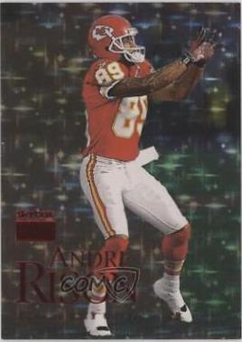 Andre Rison [Shining Star Rubies] #109 Football Cards 1999 Skybox Premium