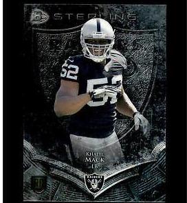 Khalil Mack #9 Football Cards 2014 Bowman Sterling