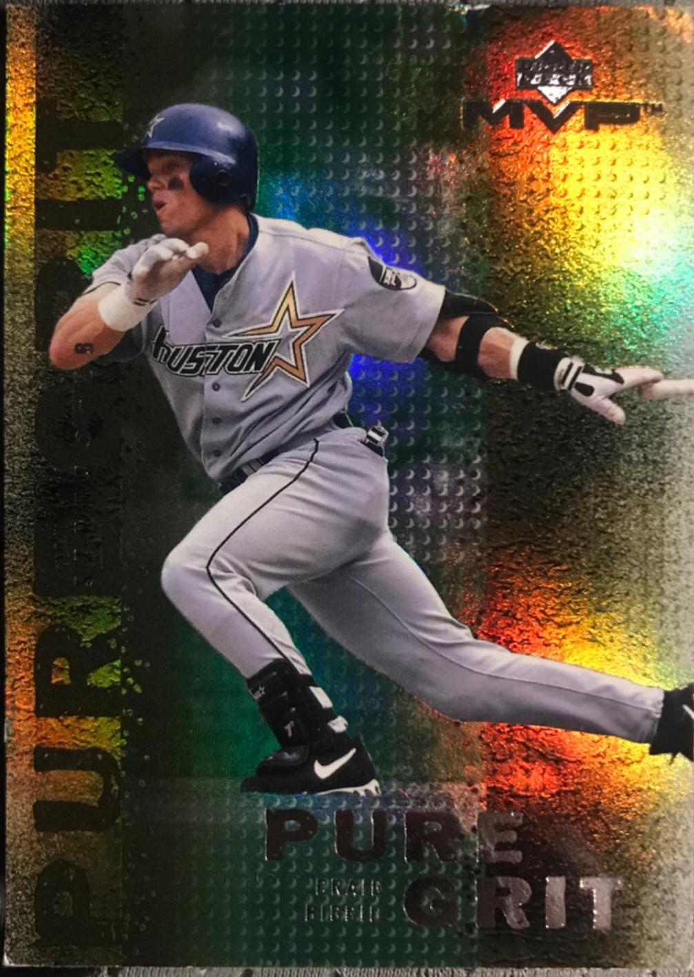 Craig Biggio #G3 Baseball Cards 2000 Upper Deck MVP Pure Grit