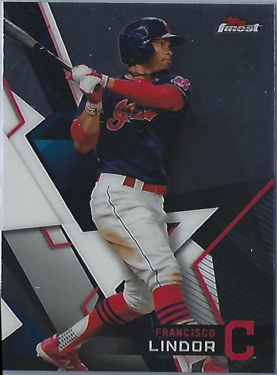 Francisco Lindor #2 Baseball Cards 2018 Topps Finest